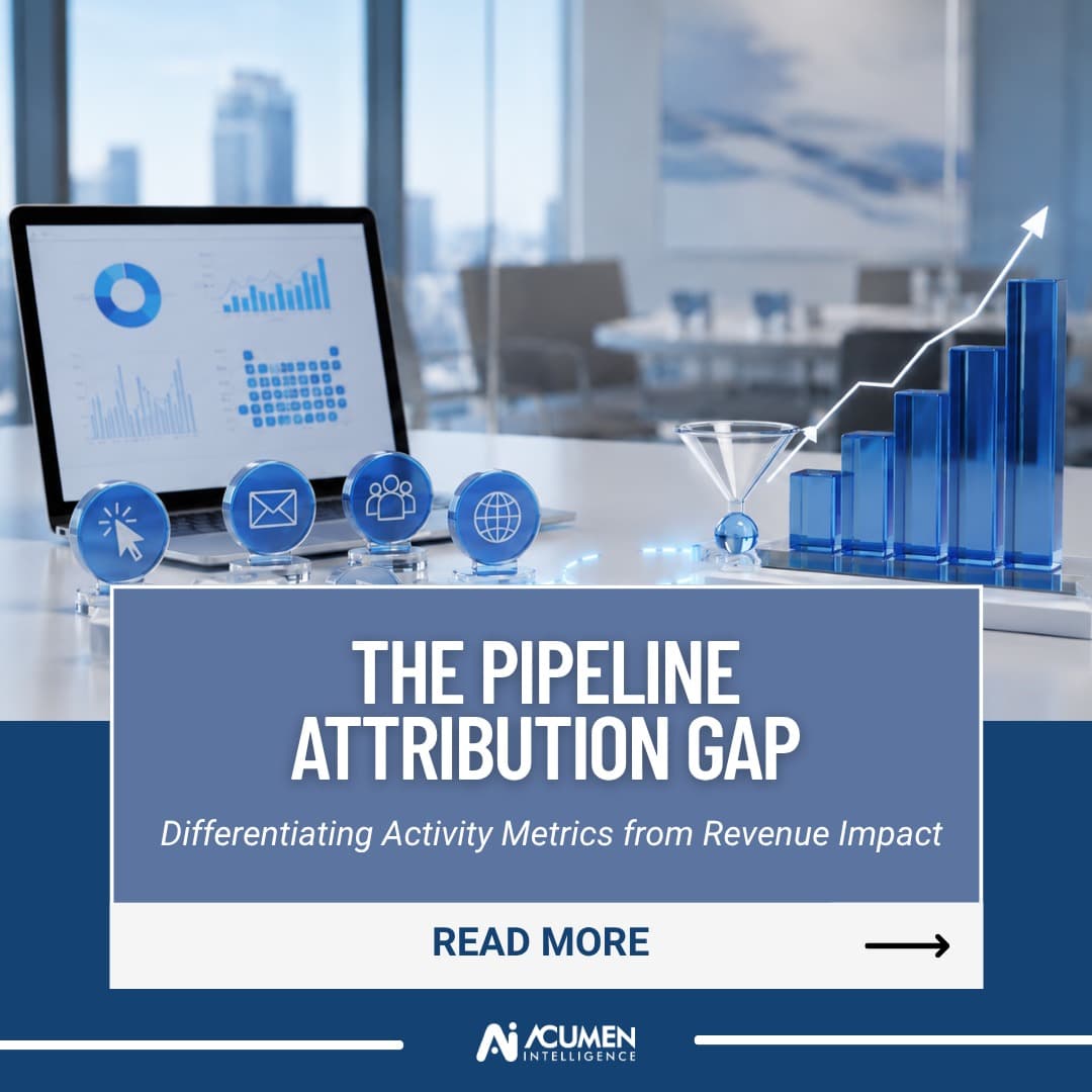 The Pipeline Attribution Gap: Differentiating Activity Metrics from Revenue Impact