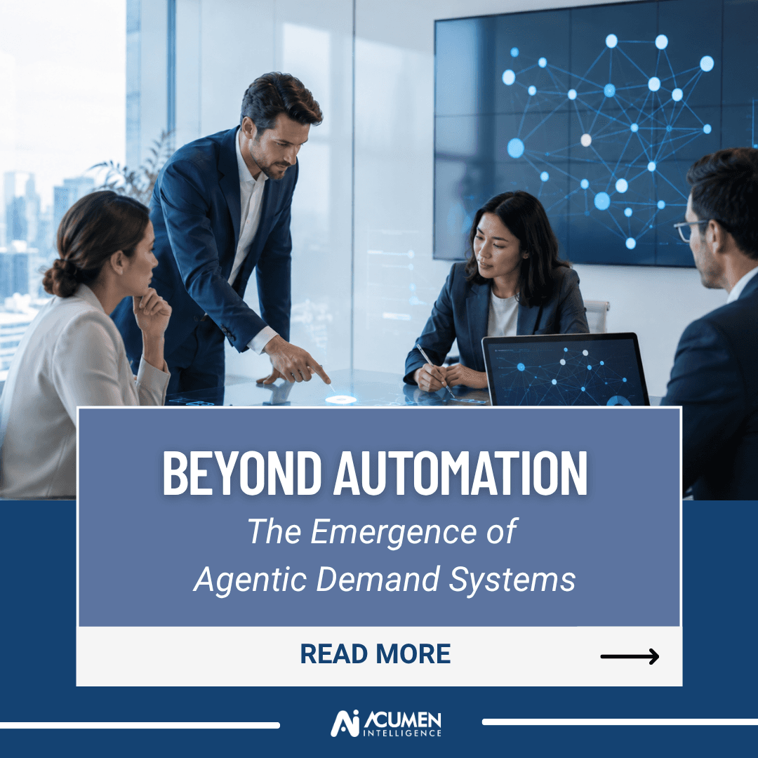 Beyond Automation: The Emergence of Agentic Demand Systems